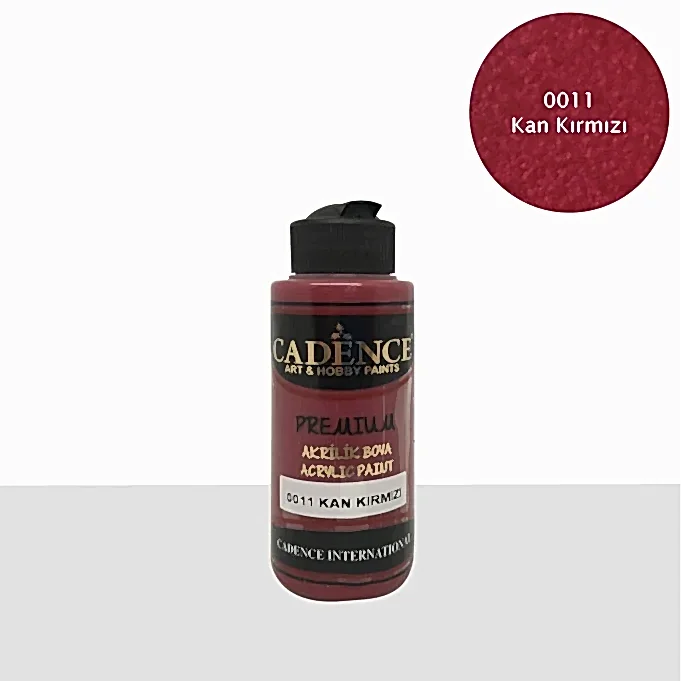 0011 Kan Kırmızı - Premium Akrilik 120ml