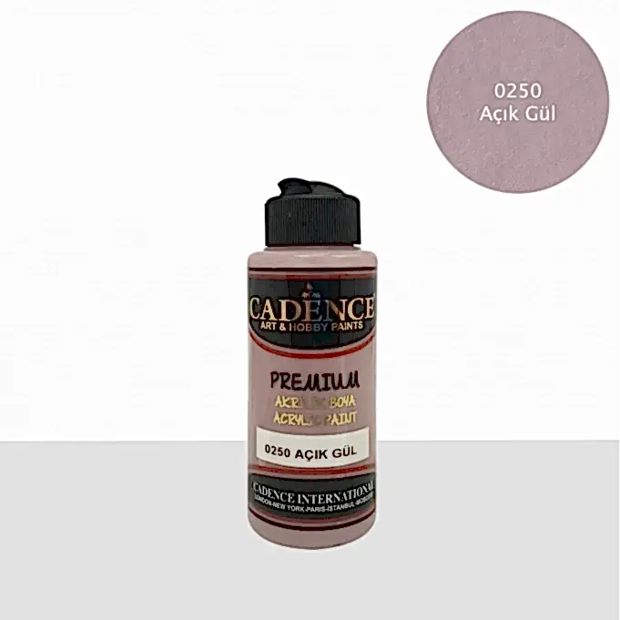 0250 Açık Gül - Premium Akrilik 120ml