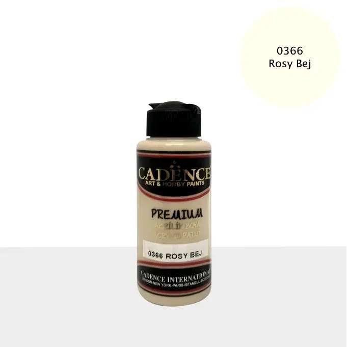 0366 Rosy Bej - Premium Akrilik 120ml