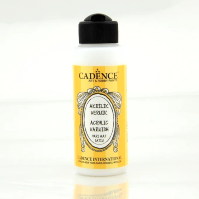Su Bazlı Akrilik Yarı Mat Vernik 120ml