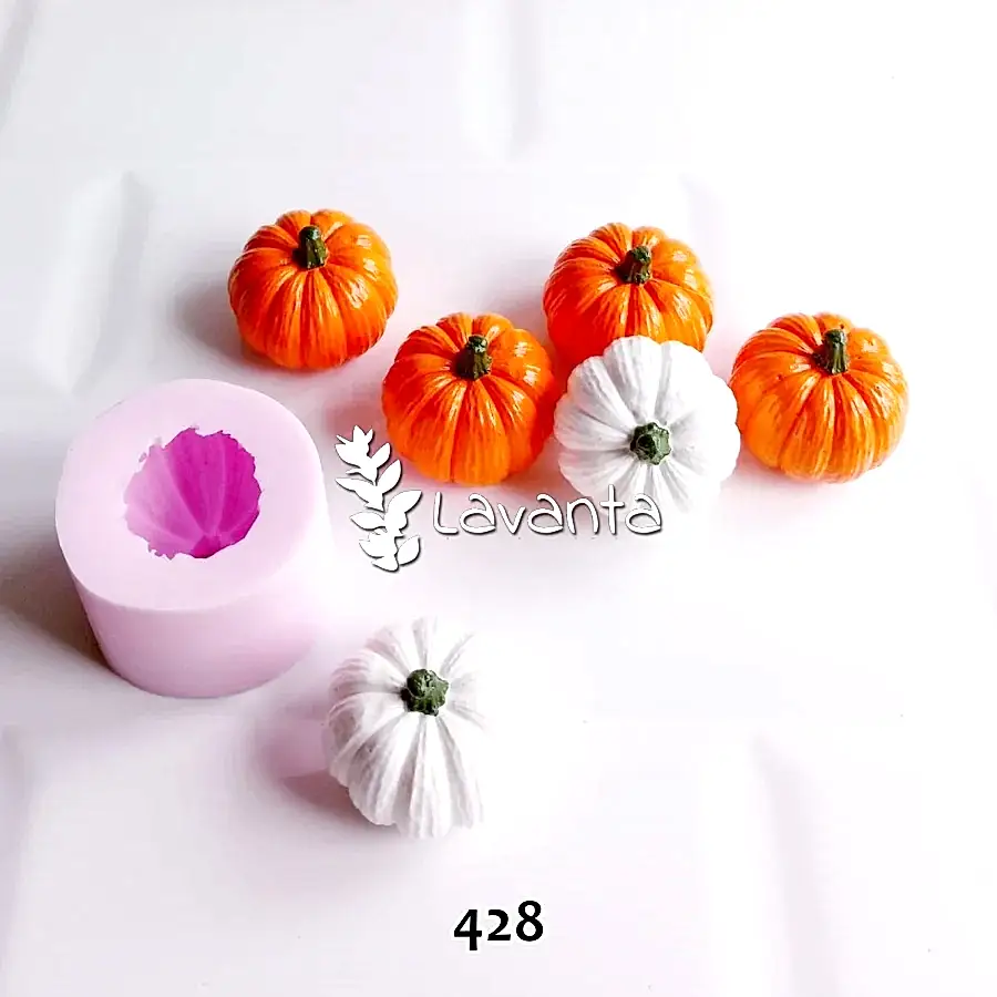 3D Balkabağı Silikon Kalıbı