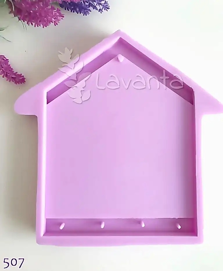 Ev Pano Anahtarlık Silikon Kalıbı