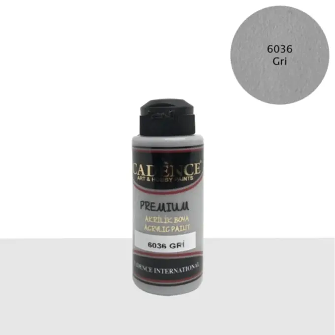 6036 Gri - Premium Akrilik 120ml