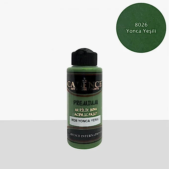 8026 Yonca Yeşili - Premium Akrilik 120ml