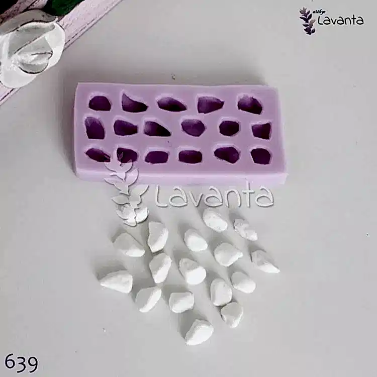 Çakıl Taşı Silikon Kalıbı