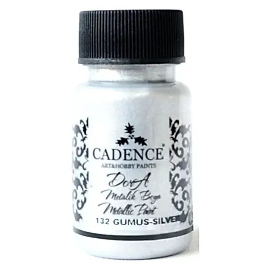 132 Gümüş Dora Metalik Boya 50ML