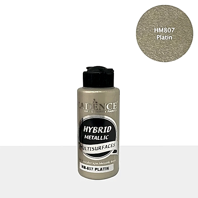 HM807 Metalik Platin - Multisurfaces 120ml