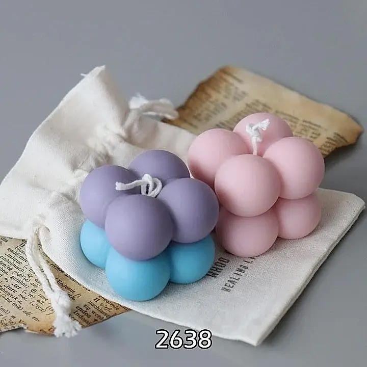 Küçük Bubble Mum Kalıbı