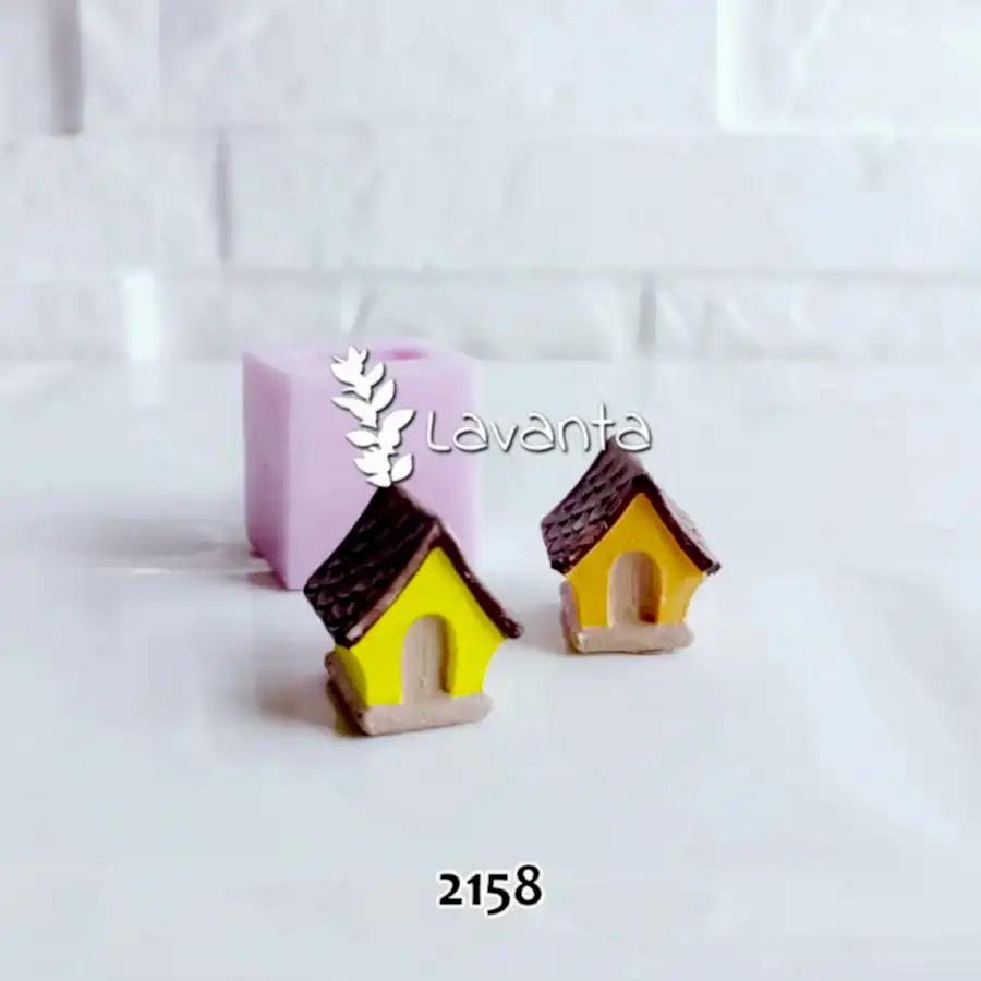 Kuş Evi Saksı Dibi Süsü Kalıbı