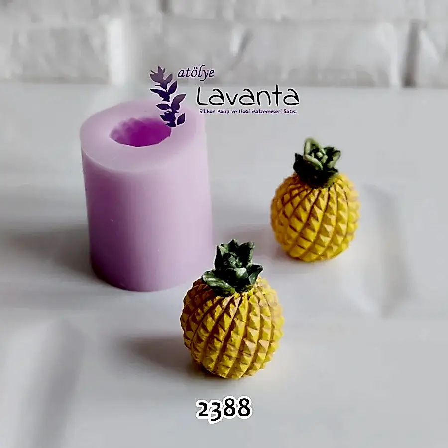Mini Ananas Silikon Kalıbı