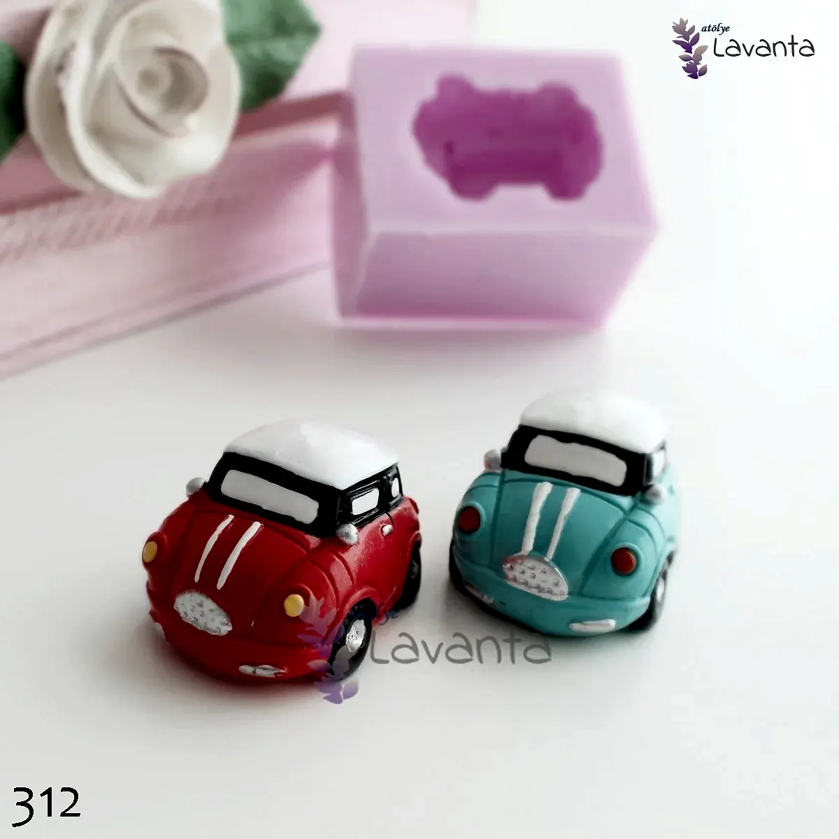 Mini Cooper Araba Silikon Kalıbı