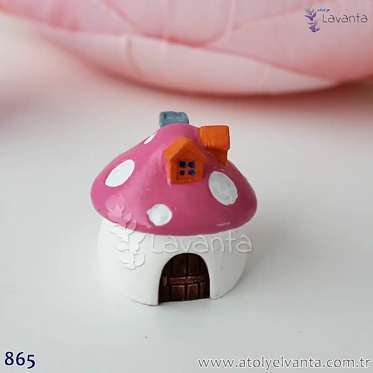 Mini Mantar Ev Silikon Kalıbı