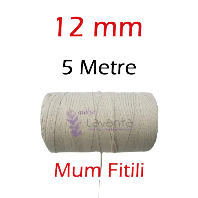 Mum Fitili 12 mm