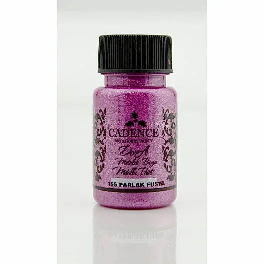 155 Parlak Fuşya Dora Metalik Boya 50ML