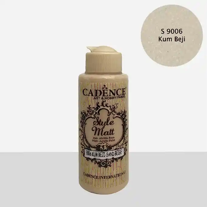 S9006 Kum Beji Mat Akrilik Boya