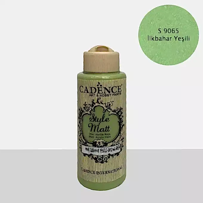 S9065 İlkbahar Yeşili Mat Akrilik Boya
