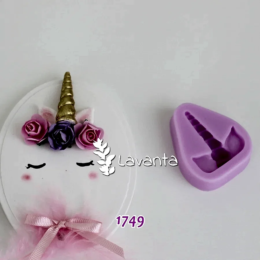 Unicorn Boynuz Kokulu Taş Kalıbı